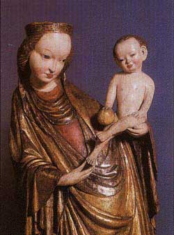 Piękna Madonna z Krużlowej, XV w.