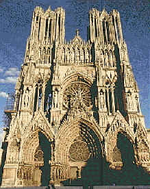 Katedra w Reims (Francja)