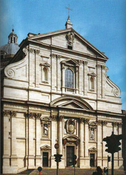 Giacomo Barozzi da Vignola, Giacomo della Porta: fasada kościoła Il Gesu w Rzymie