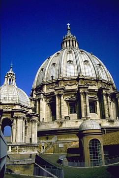 Michał Anioł: kopuła bazyliki św. Piotra w Rzymie